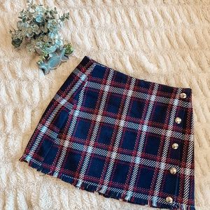 Womens plaid skirt